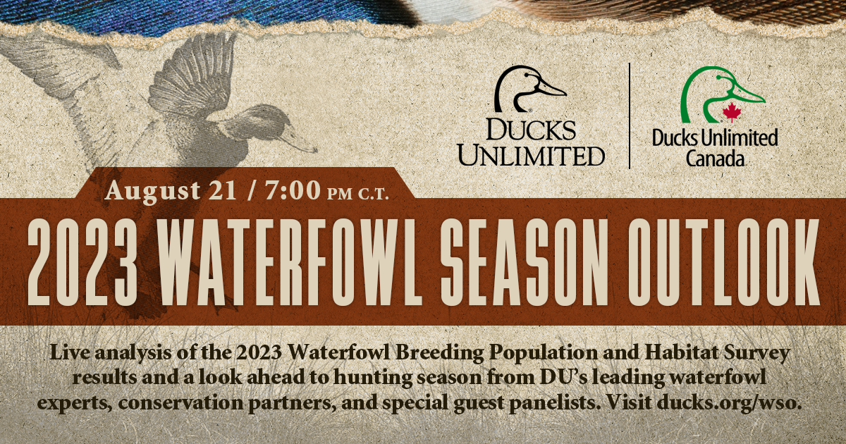 Waterfowl Season Outlook 20232024 Season Ducks Unlimited